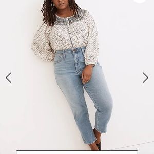 Madewell Stovepipe jeans